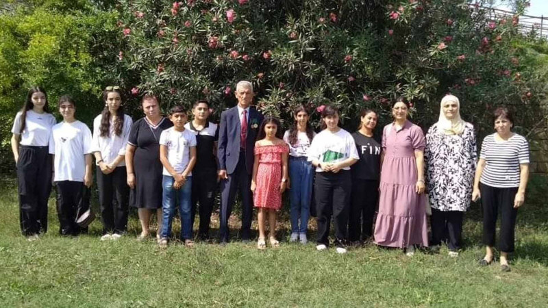 Astarada rəssam Firudin Quliyevlə görüş keçirilib