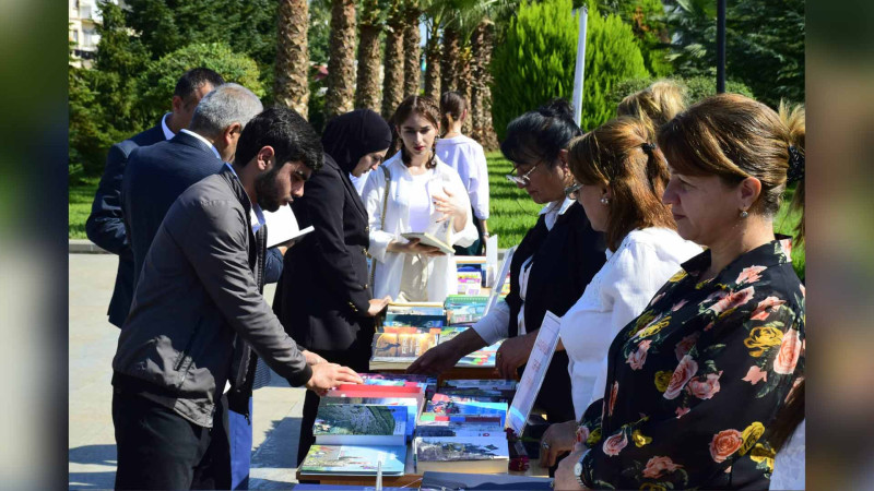 Masallıda Heydər Əliyev-100 adlı kitab sərgisi təşkil olunub