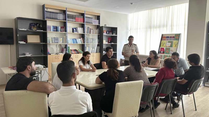 Cəlilabadda Fövqəladə Hallar Nazirliyi maarifləndirmə tədbirlərini davam etdirir