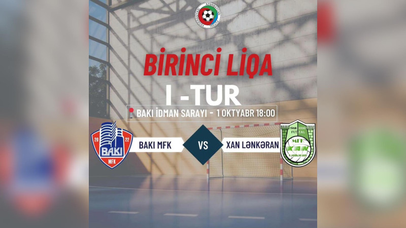 Futzal üzrə Birinci liqada “Xan Lənkəran” klubunun rəqibi müəyyən olub