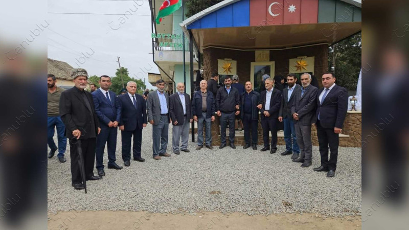 Astaralı şəhid Şəhriyar Əliyev torpağa tapşırılıb - VİDEO