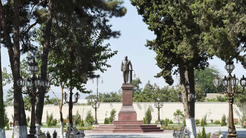 Göytəpə şəhərinin Heydər Əliyev adına park-bulvarı