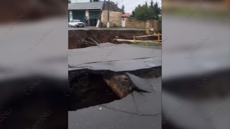 Astara rayonunda körpü çöküb: 34 kəndlə əlaqə kəsilib - YENİLƏNMƏ
