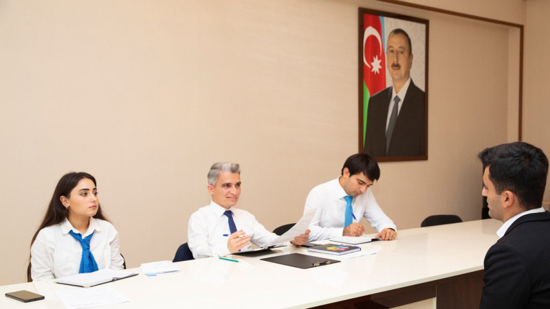 Lənkəran regional ASAN xidmət mərkəzində könüllü işləmək istəyənlərlə görüş keçirilib