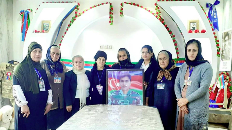 Astarada şəhidin ailəsinə baş çəkilib