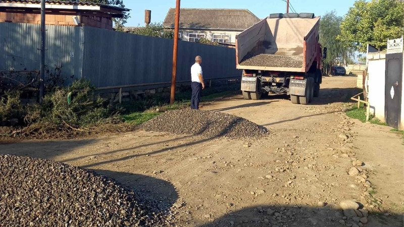 Göytəpə şəhərinin daha bir küçəsi təmir olunub