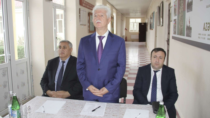 Rafiq Cəlilov Bəcirəvan kəndinin sakinləri ilə görüşüb