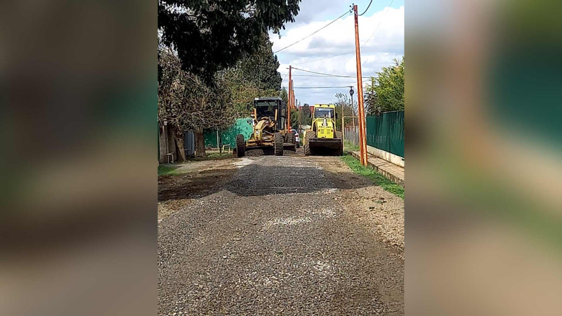 Göytəpə şəhərinin bu küçəsində təmir işləri aparılıb