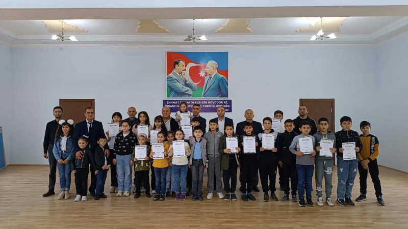 Masallıda məktəblilər arasında şahmat turniri keçirilib