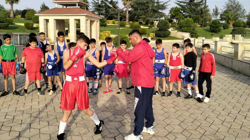 Cəlilabadda gənc boksçular üçün tədbir baş tutub