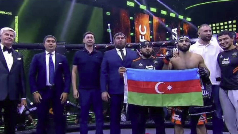 Lənkəranlı idmançı Amin Qasımov qələbə qazanıb