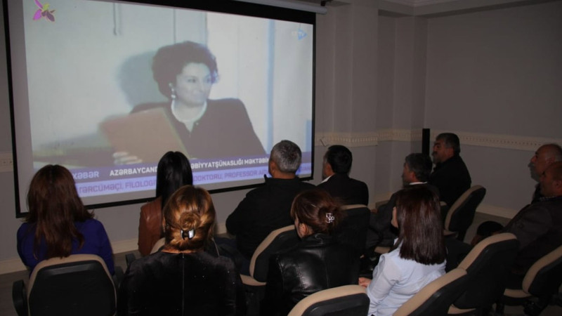 Cəlilabadda Aida İmanquliyevanın xatirəsinə tədbir həsr olunub