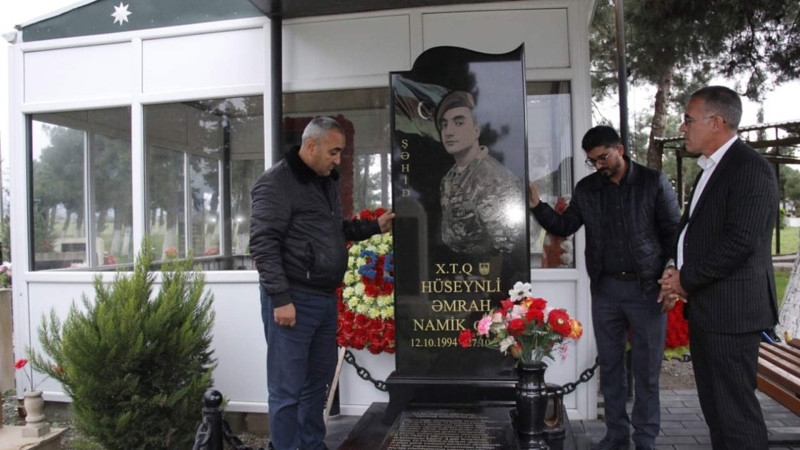 Cəlilabadda şəhid ailəsi ziyarət olunub