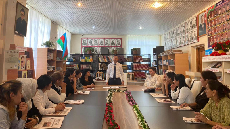 Masallı rayon Mərkəzi Kitabxanasında seminar keçirilib