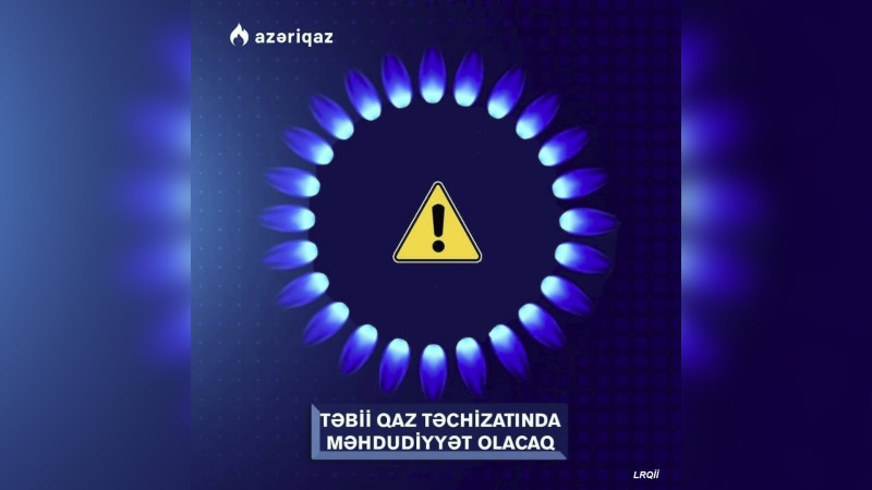 Lənkəranın 10 yaşayış məntəqəsində qaz olmayacaq