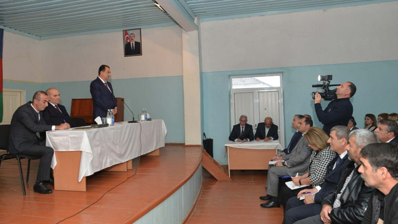 Taleh Qaraşov Göyşaban və Ürgə kəndlərinin sakinləri ilə görüş keçirib