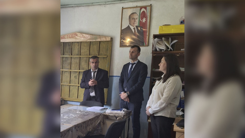 Lənkəranda Sinovli kənd tam orta məktəbinə yeni direktor təyinatı olub