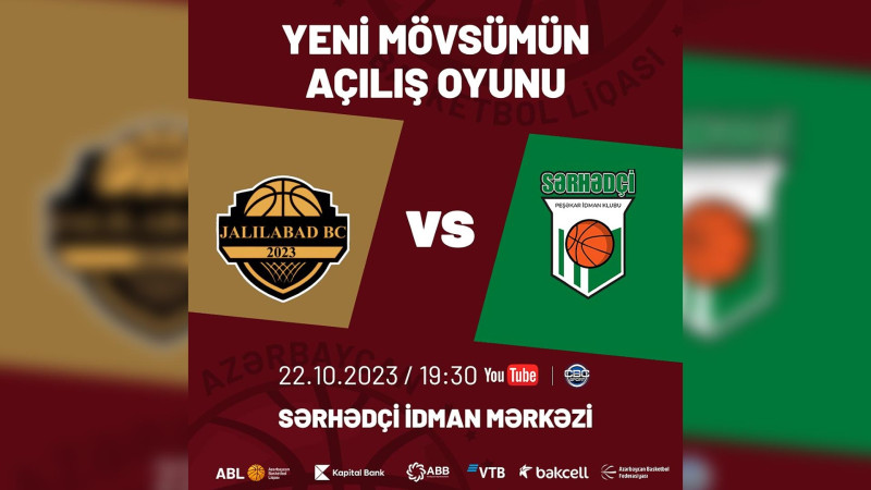 “Cəlilabad” BK “Sərhədçi” PİK ilə qarşılaşacaq