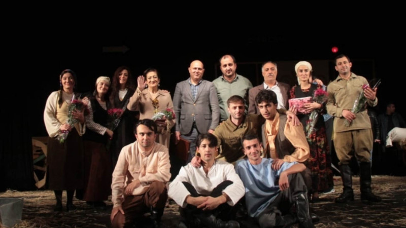 Lənkəran Teatrı “Cəmilə” tamaşasını təqdim edib