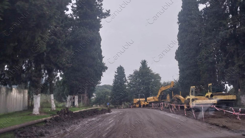 Astarada magistral yolun genişləndirilməsinə start verilib