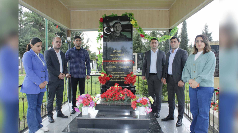 Masallıda şəhidlərimizin məzarları ziyarət olunub