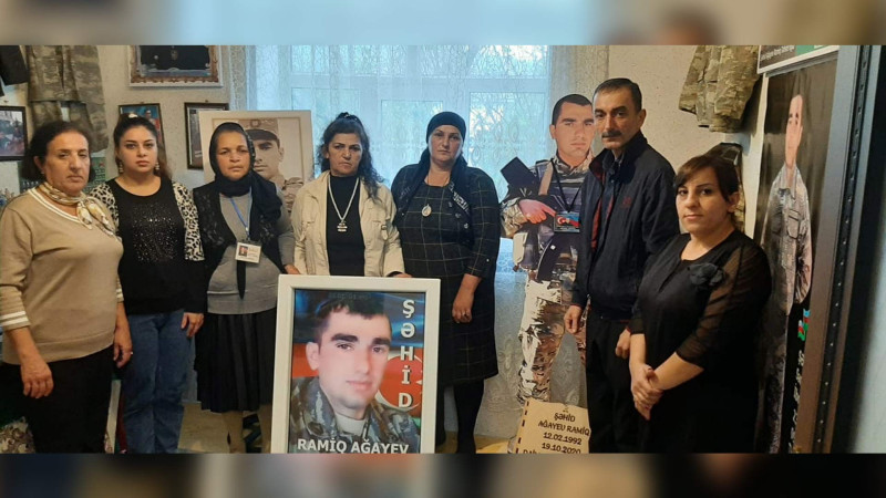 Astarada şəhid ailəsi ziyarət olunub