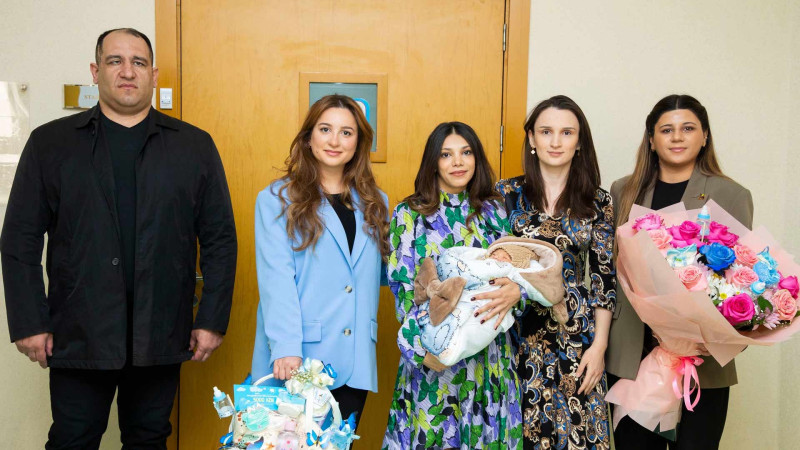 YAŞAT Fondu Masallı şəhidinin yeni doğulan övladına dəstək olacaq