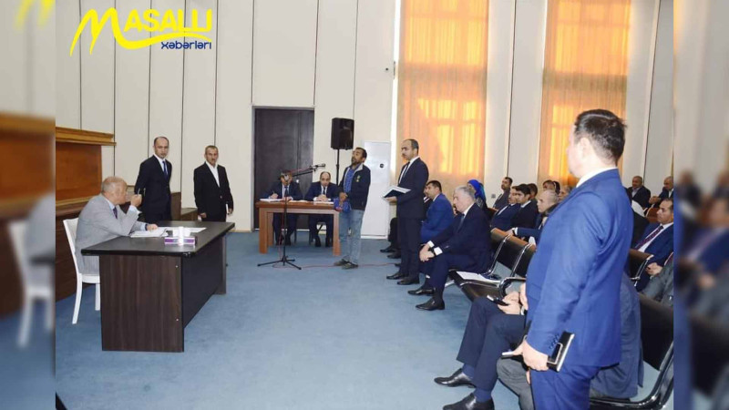 Araz Əhmədov Masallıda vətəndaş qəbulu keçirib