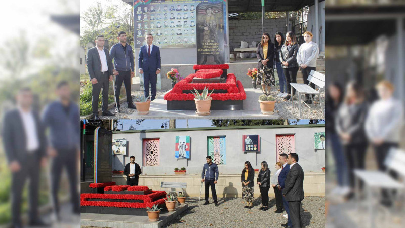 Masallıda şəhidlərimizin məzarları ziyarət olunub