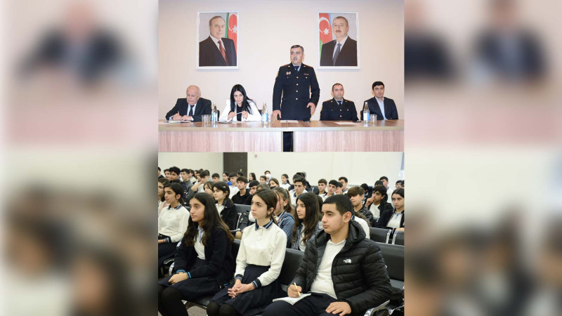 Masallının Qızılağac kənd məktəbində tədbir keçirilib