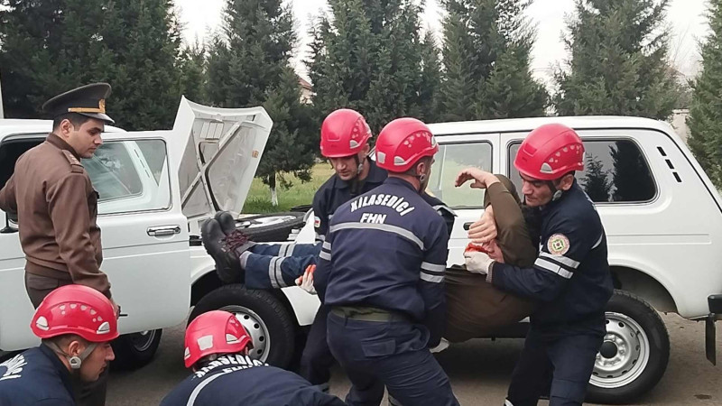 FHN-in Cənub Regional Mərkəzi praktiki təlim keçirib