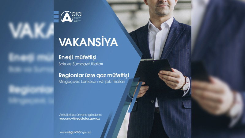 Lənkəranda energetika sahəsi üzrə vakansiya elan olunub
