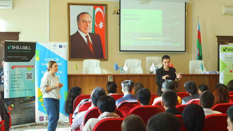 Lənkəranda proqramlaşdırma kursları üçün təqaüdlərlə bağlı təqdimat keçirilib