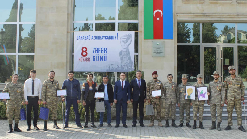 Masallıda “Dastan yazan qəhrəmanlar” adlı görüş keçirilib