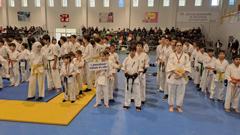 Lənkəranlı karateçilər turnirdə uğur qazanıblar
