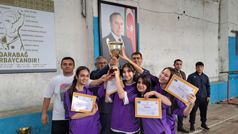 Lənkəranda Zəfər Gününə həsr olunmuş basketbol yarışı keçirilib