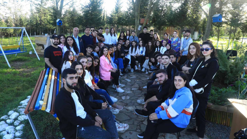Gənclər Qızılağac Milli Parkına səfər ediblər