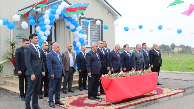 Masallıda yeni inşa olunmuş məktəbin açılış mərasimi keçirilib