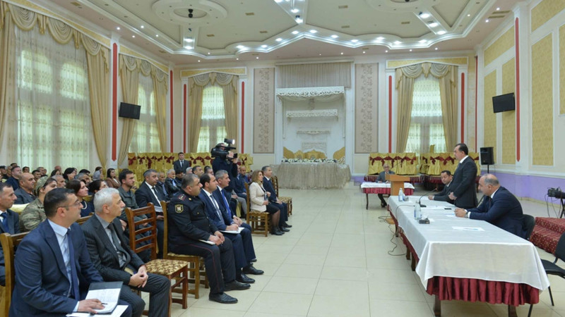 Taleh Qaraşov Viravul kənd sakinləri ilə görüşüb