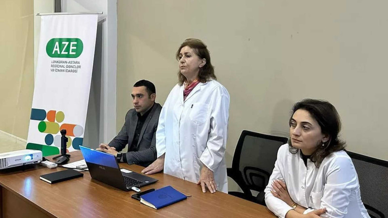 Lənkəranda Səhiyyə Nazirliyinin Respublika QİÇS ilə Mübarizə Mərkəzi tərəfindən tədbir keçirilib