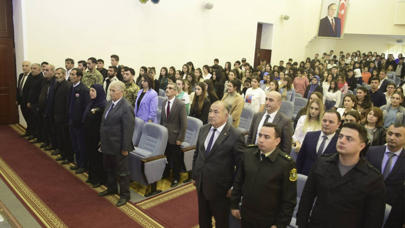 Masallıda Zəfər Gününə həsr olunmuş tamaşa-kompozisiya təqdim olunub