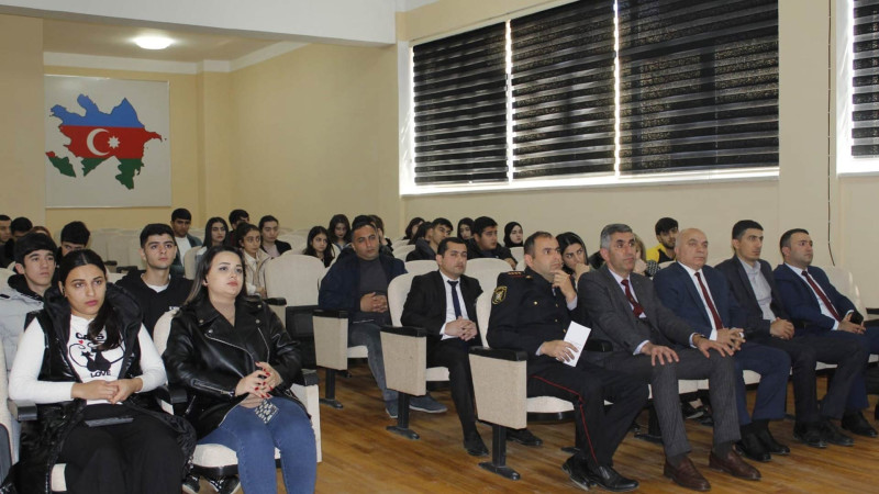 Masallıda tələbələr üçün maarifləndirici görüş keçirilib