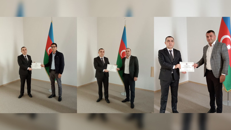 Masallıda xəstəxana əməkdaşlarına təşəkkürnamə təqdim edilib