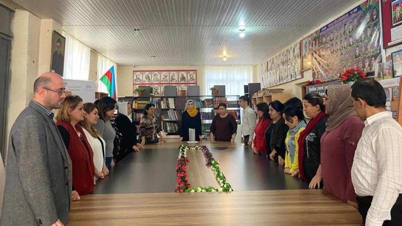 Masallıda şəhid Şahlar Hüseynova həsr olunmuş tədbir keçirilib