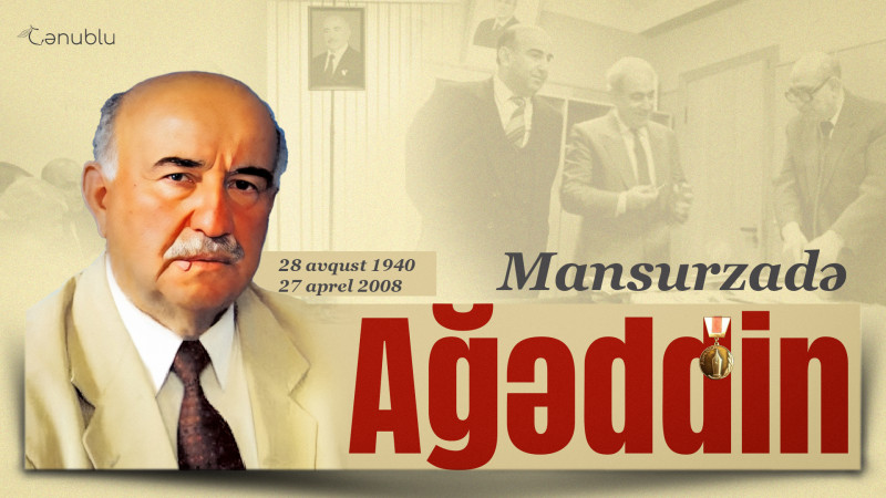 “Qızıl qələm” mükafatının laureatı yazıçı Ağəddin Mansurzadə