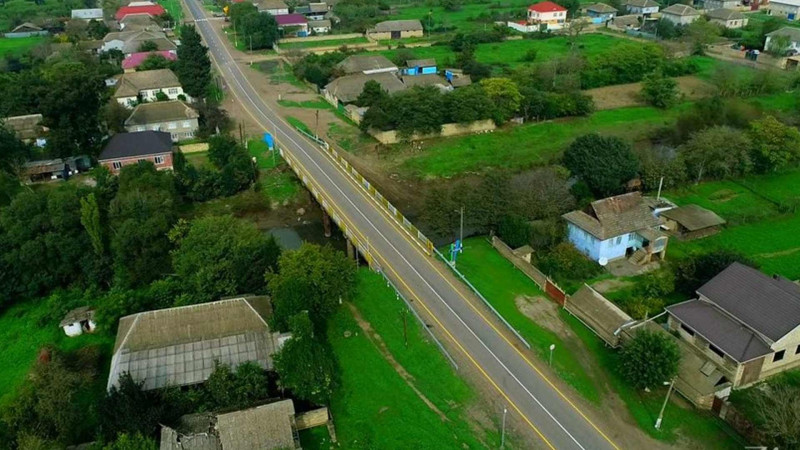 Masallıda ümumi uzunluğu 38 km olan avtomobil yolları yenidən qurulub