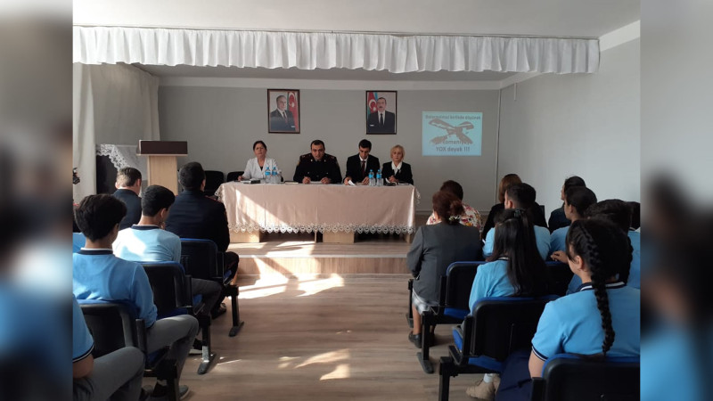 Astarada yeniyetmələr üçün növbəti maarifləndirici görüş baş tutub