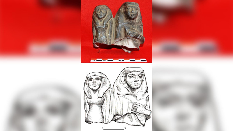 Lənkəranda tapılan fayansdan hazırlanmış “Misir heykəli” beynəlxalq jurnalda çap edilib