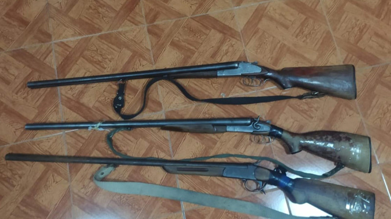 Masallıda 3 nəfərdə qanunsuz silah aşkarlanıb