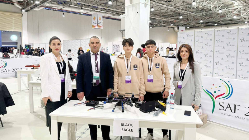 11 komandamız SAF 2023 – Beynəlxalq STEAM festivalında iştirak edir